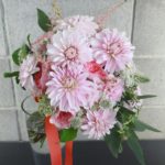 11月のダリア花束
