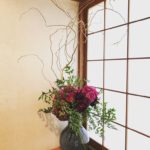 立冬ーご自宅玄関への生け込み