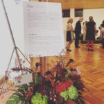 展示会お祝いのお花