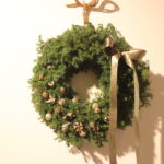 もみの木のクリスマスリース