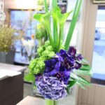 男性 送別会での花束