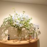 芒種　クリニック　エントランス生け込み