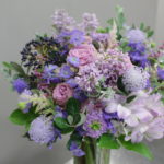 ウェディング　紫のクラッチブーケ |  Wedding Purple Bouquet