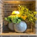商業施設エントランス生け込み / Office Entrance Flowers