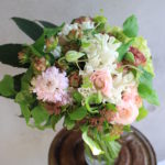 奥様へお誕生日　お祝いの花束